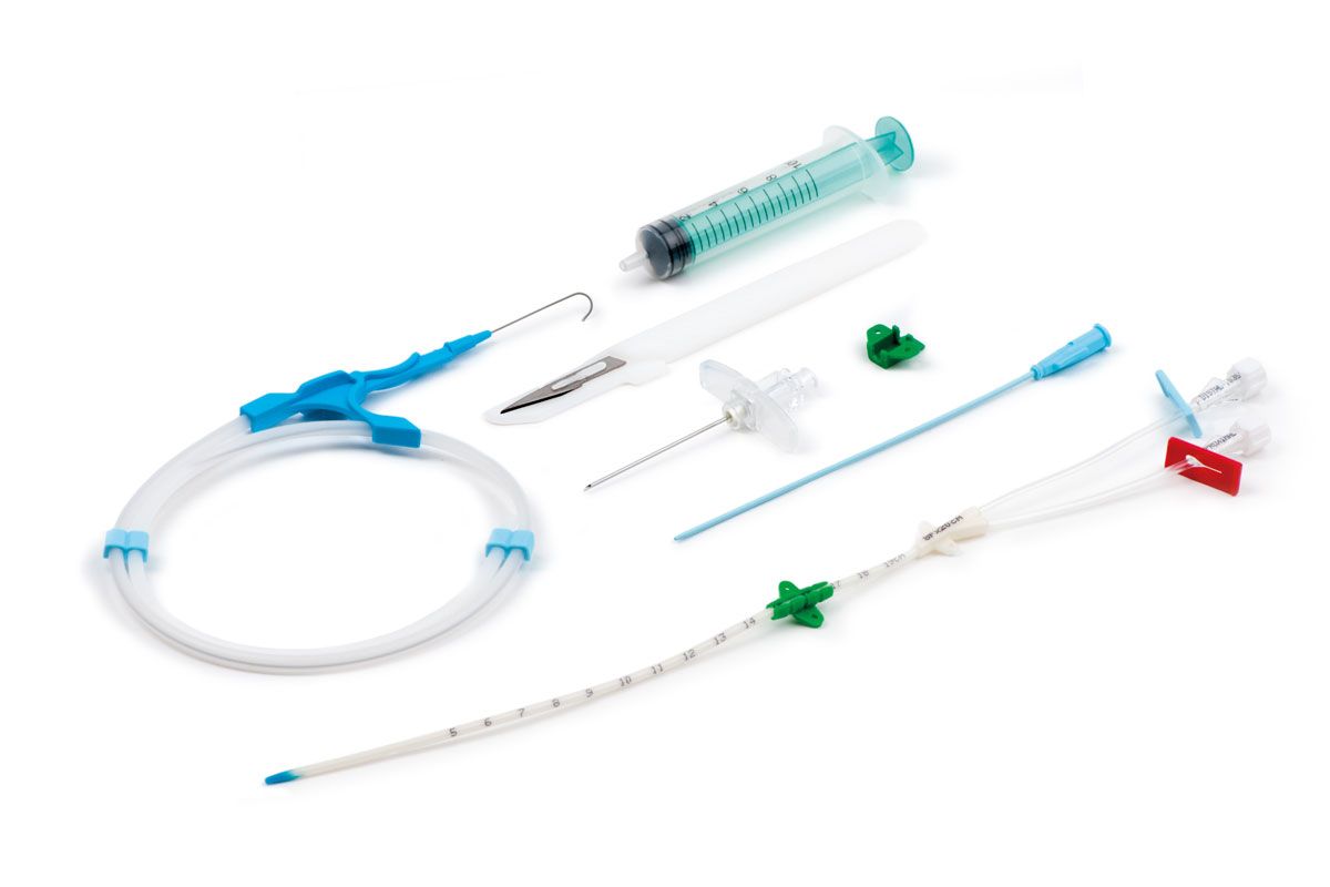 Комплект для катетеризації великих судин 2-канальний ZKDND5F13 Balton